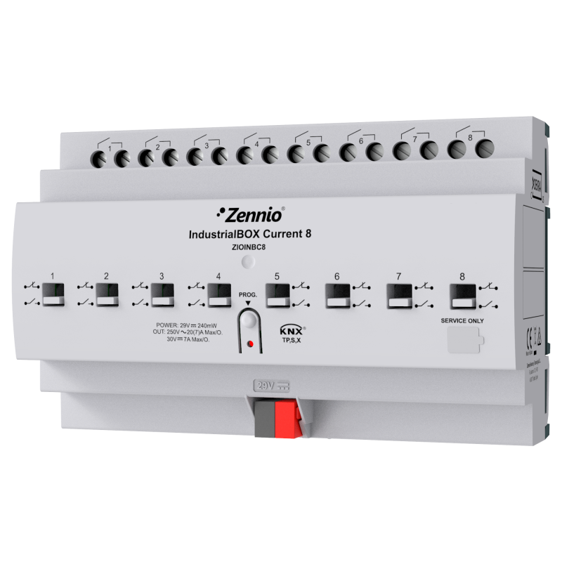Zennio IndustrialBOX Current 8