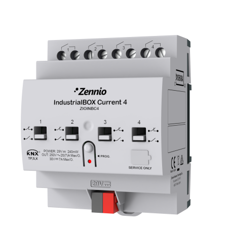 Zennio IndustrialBOX Current 4