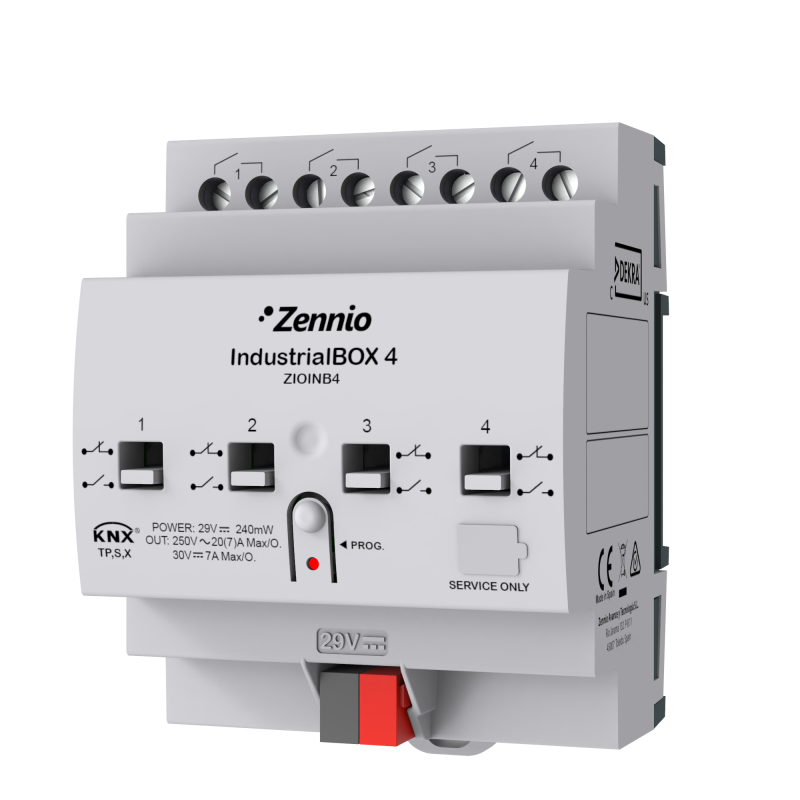 Zennio IndustrialBOX 4