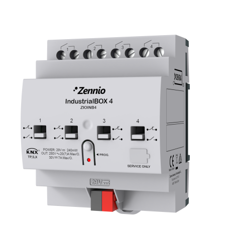 Zennio IndustrialBOX 4