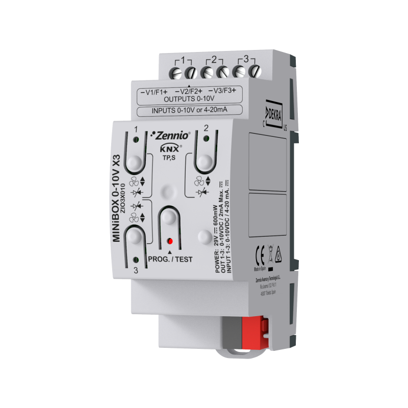 Zennio MINiBOX 0-10V X3