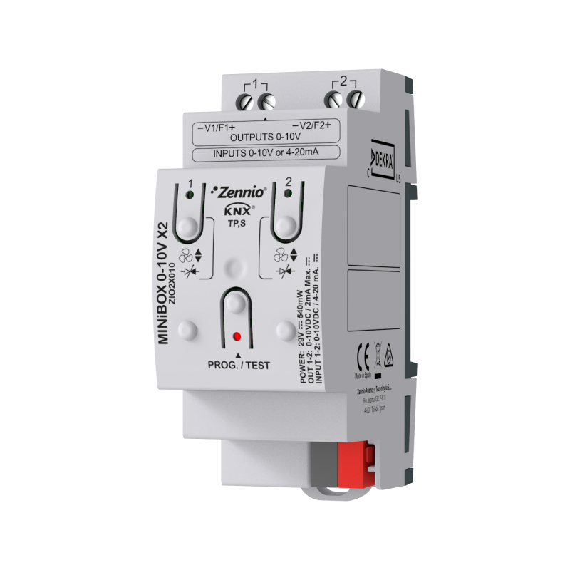 Zennio MINiBOX 0-10V X2