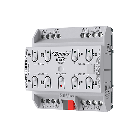 Zennio MAXinBOX SHUTTER 4CH v3