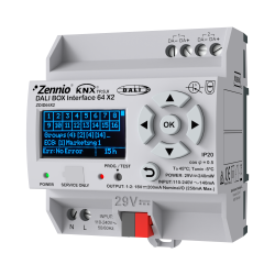 Zennio DALI BOX Interface 64 X2