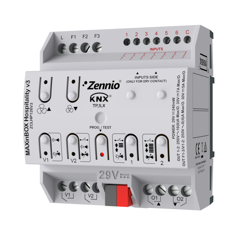 Zennio MAXinBOX Hospitality v3