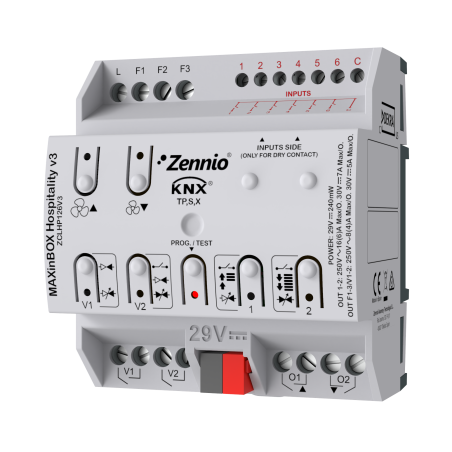 Zennio MAXinBOX Hospitality v3