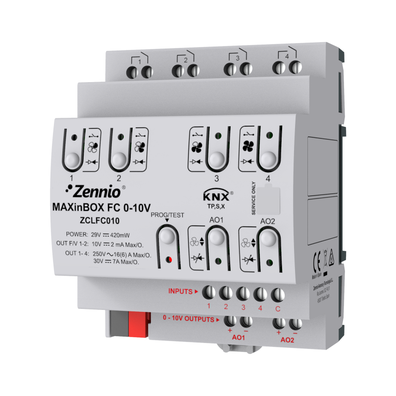 Zennio MAXinBOX FC 0-10V