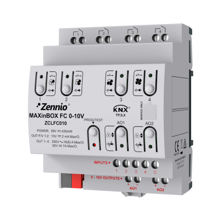 Zennio MAXinBOX FC 0-10V
