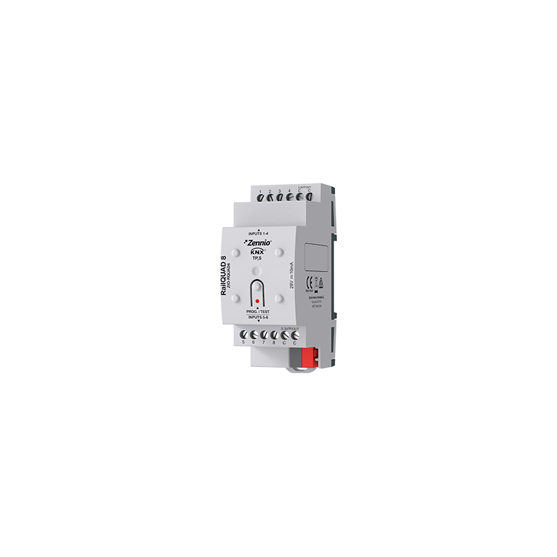 Zennio RailQUAD 8